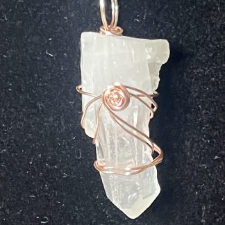Raw Clear Quartz Point Pendant