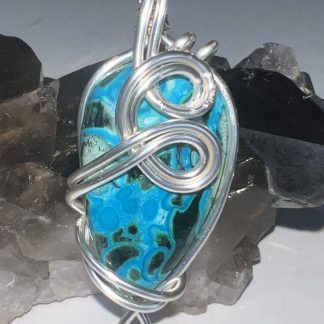 Ocean Chrysocolla Pendant