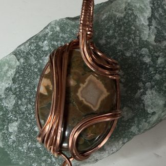 Earthbound Ocean Jasper Pendant